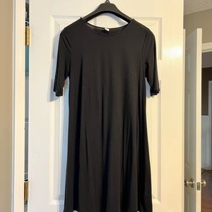 Old navy swing dress with 3/4 length sleeves